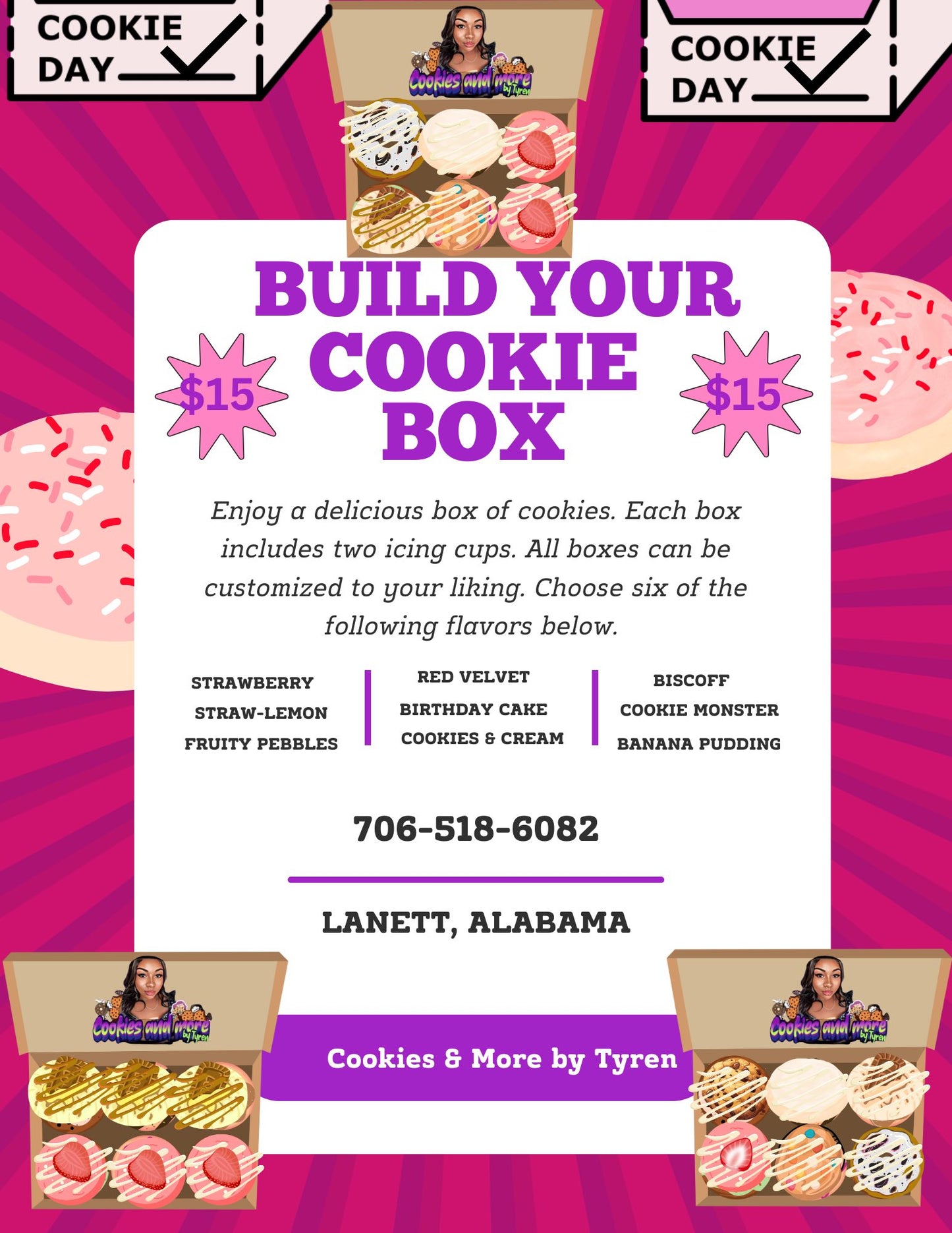 12ct Variety Cookie Box
